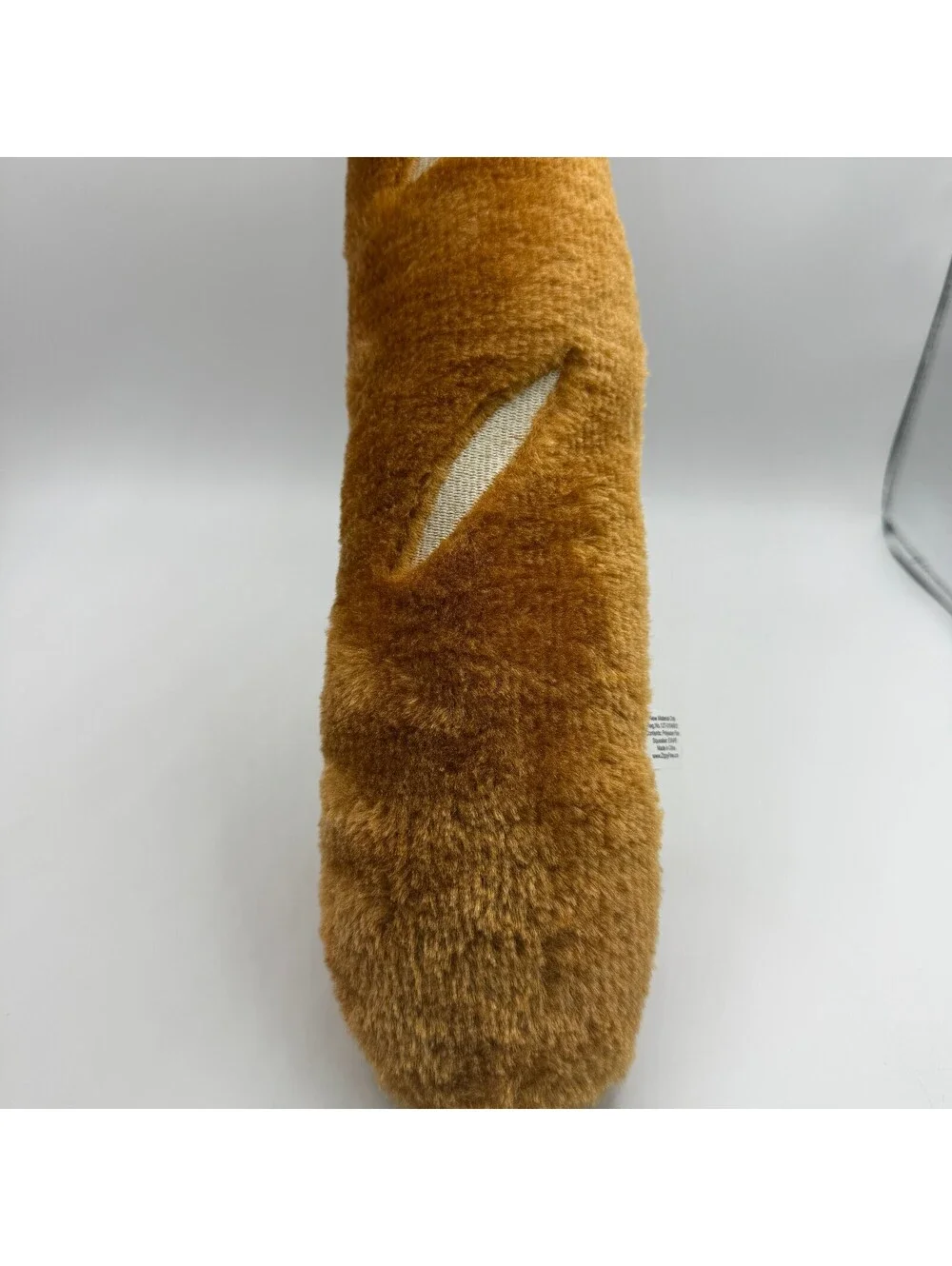 ZippyPaws Jigglerz Baguette Plush Squeaky Dog Toy Brown Bread ZP1122 Cute NWT
